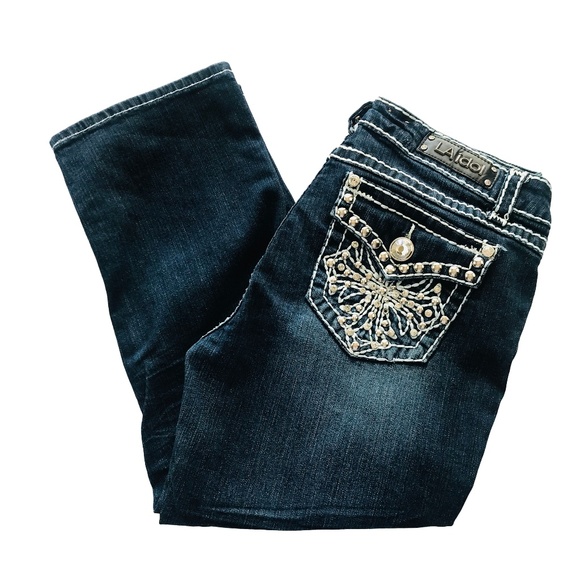 L.A. idol Denim - LA Idol Jeweled Capri's